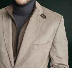 Plush Bibbed Blazer - 04901822-XXL -Johnston Murphy Deals Store 491822 alt 2