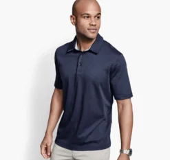 Liquid Cotton Polo - 07405480-XXL -Johnston Murphy Deals Store 745480 master 3 scaled