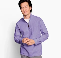 Reversible Solid Quarter-Zip - 07405505-XXL