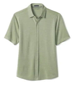 Vintage Birdseye Button-Front Shirt - 07405679-XXL -Johnston Murphy Deals Store 745679 master 2 scaled