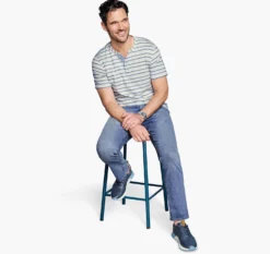 Short-Sleeve Henley - 07405685-S -Johnston Murphy Deals Store 745685 master 4 scaled