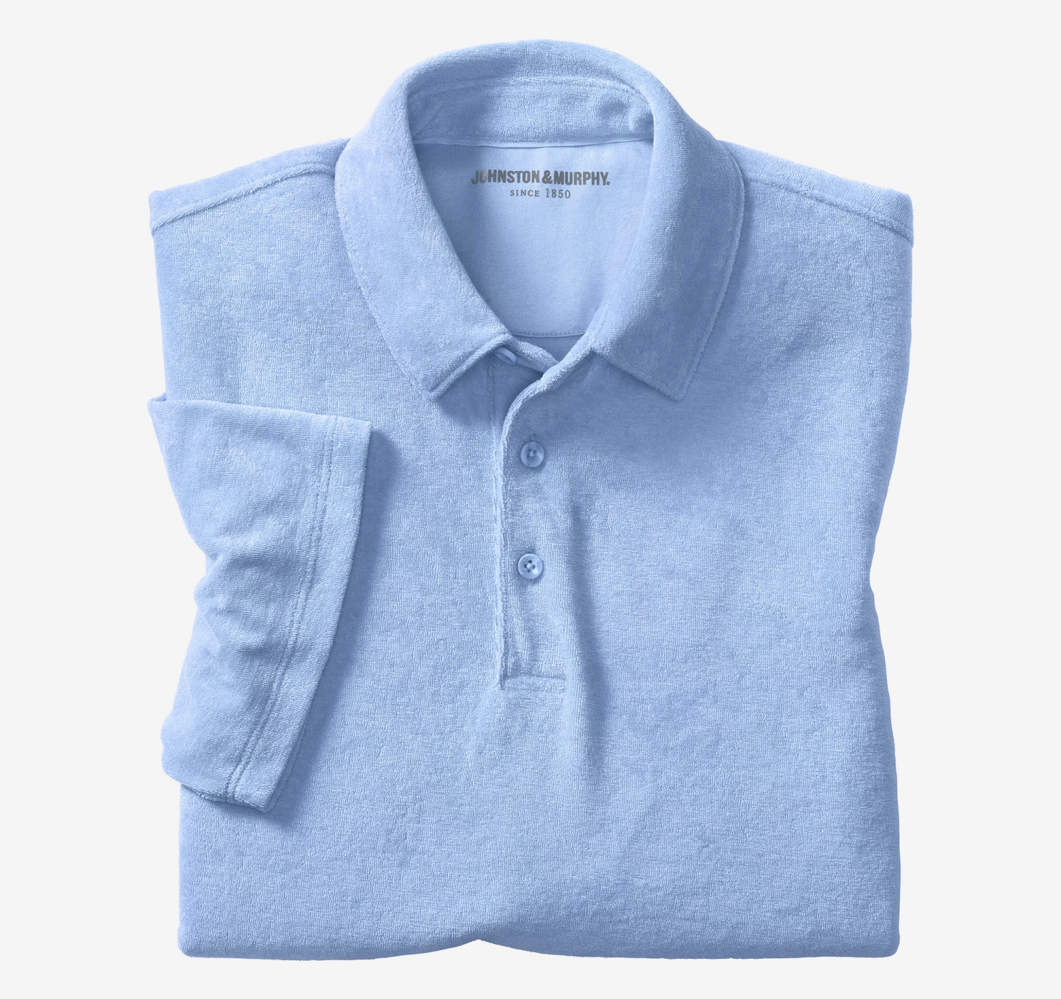 Pima Cotton-Blend Terry Polo - 07405805-XXL 1 Pima Cotton-Blend Terry Polo - 07405805-XXL