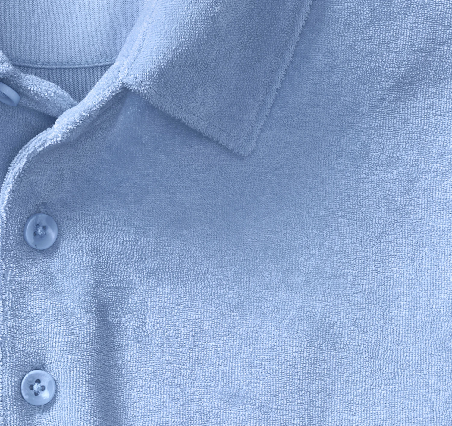 Pima Cotton-Blend Terry Polo - 07405805-XXL 2 Pima Cotton-Blend Terry Polo - 07405805-XXL - Image 2