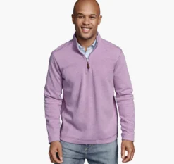 Reversible Solid Quarter-Zip - 07405920-S