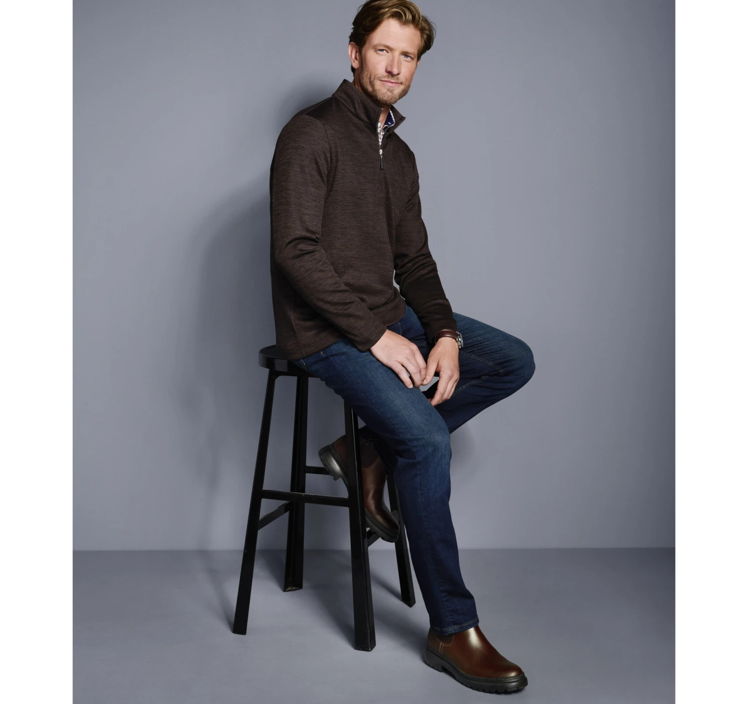 XC4® Nylon Trim Quarter-Zip - 07405940-XXL 2 XC4® Nylon Trim Quarter-Zip - 07405940-XXL - Image 2