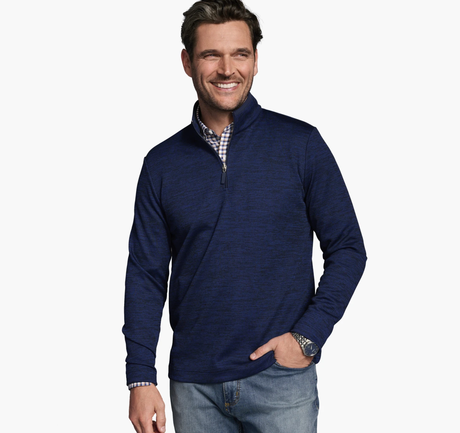XC4® Nylon Trim Quarter-Zip - 07405941-3XL 1 XC4® Nylon Trim Quarter-Zip - 07405941-3XL