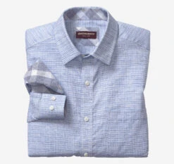 Washed Linen-Blend Shirt - 07408626-XXL