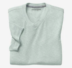 Vintage Slub V-Neck Tee - 07408914-S