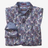 Printed Cotton Shirt - 07408927-L