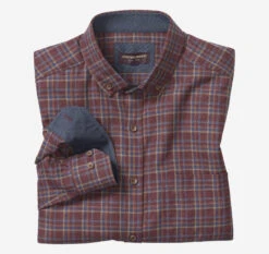 Heathered Woven Shirts - 07409242-XXL