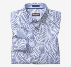 Printed Cotton Shirt - 07409261-XXL