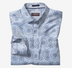 Printed Cotton Shirt - 07409393-S