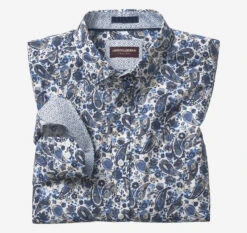 Printed Cotton Shirt - 07409396-XXL