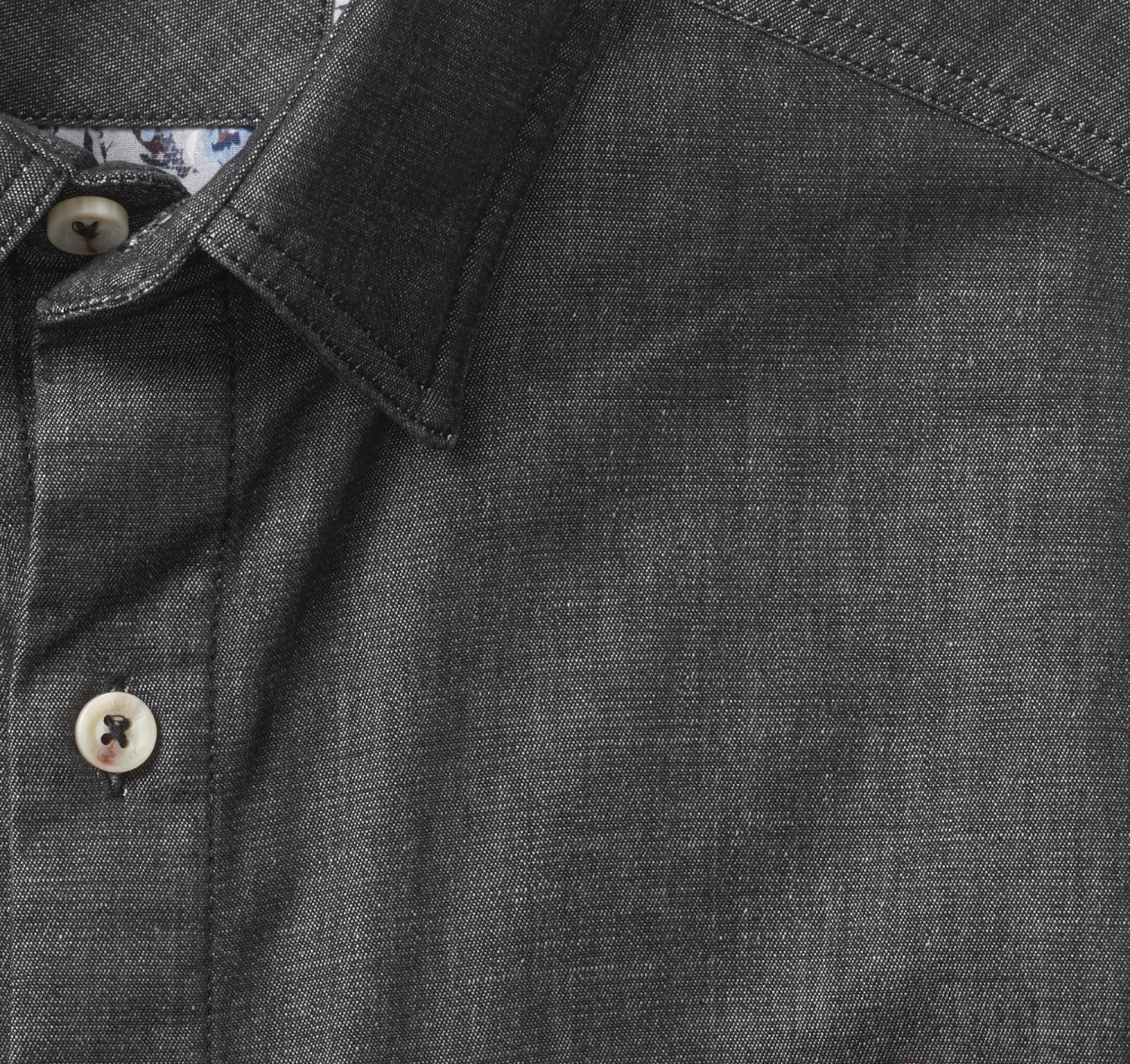 Washed Denim Shirt - 07409408-XXL 2 Washed Denim Shirt - 07409408-XXL - Image 2