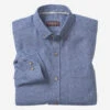 Brushed Heathered Woven Shirts - 07409417-XXL