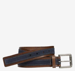 Suede Overlay Belt - 07507668-32