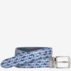 Reversible Printed Leather Belt - 07508092-44