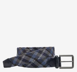 Plaid Woven Belt - 07508443-36